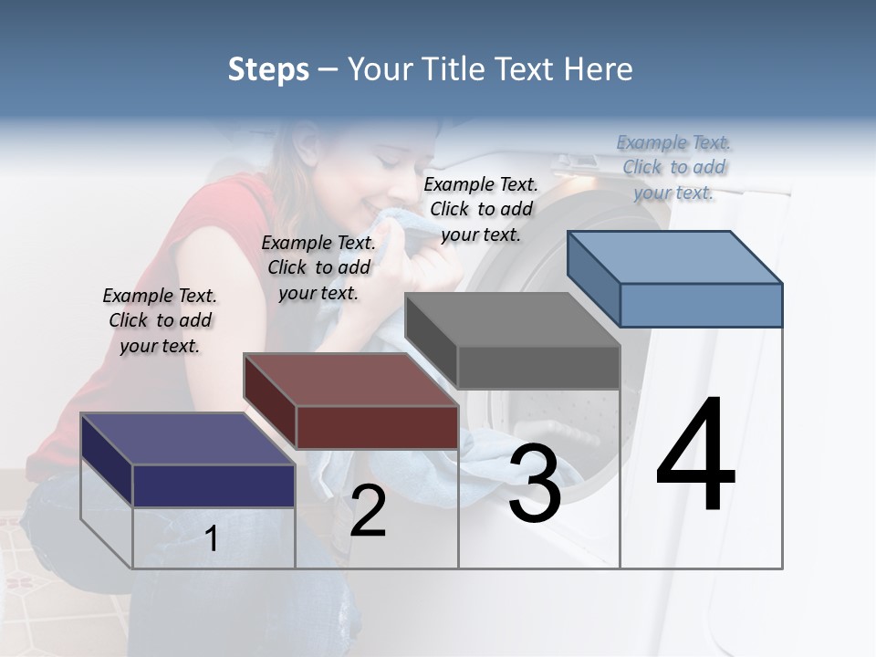 Smelling Laundry PowerPoint Template
