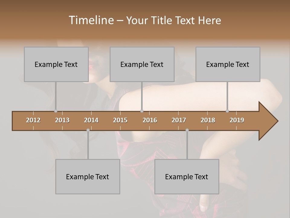 Hair Clip Extensions For Black Women PowerPoint Template