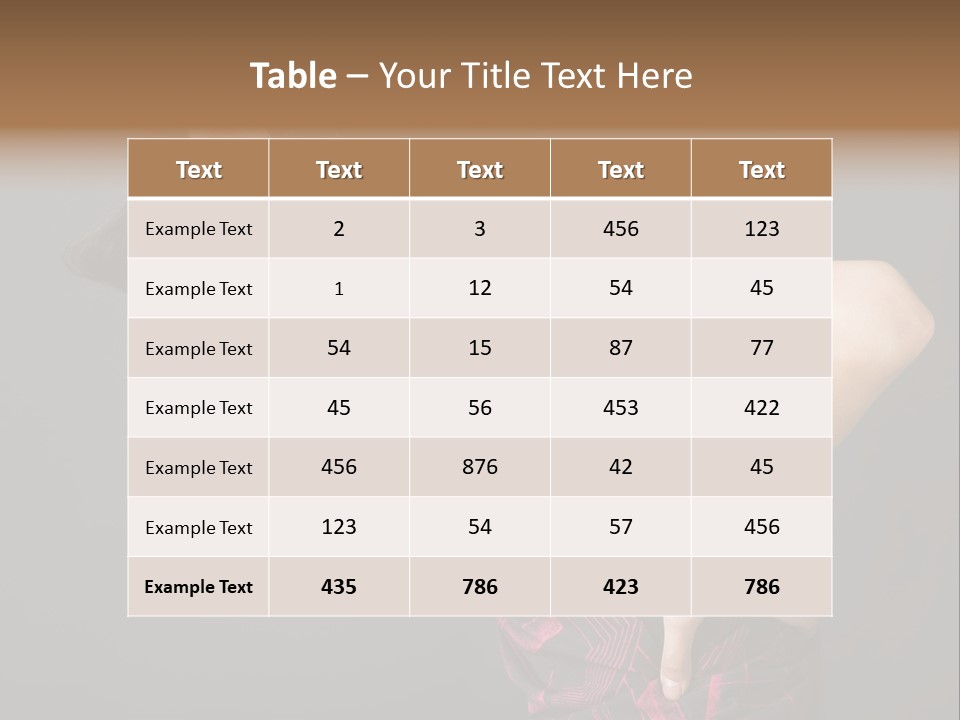 Hair Clip Extensions For Black Women PowerPoint Template