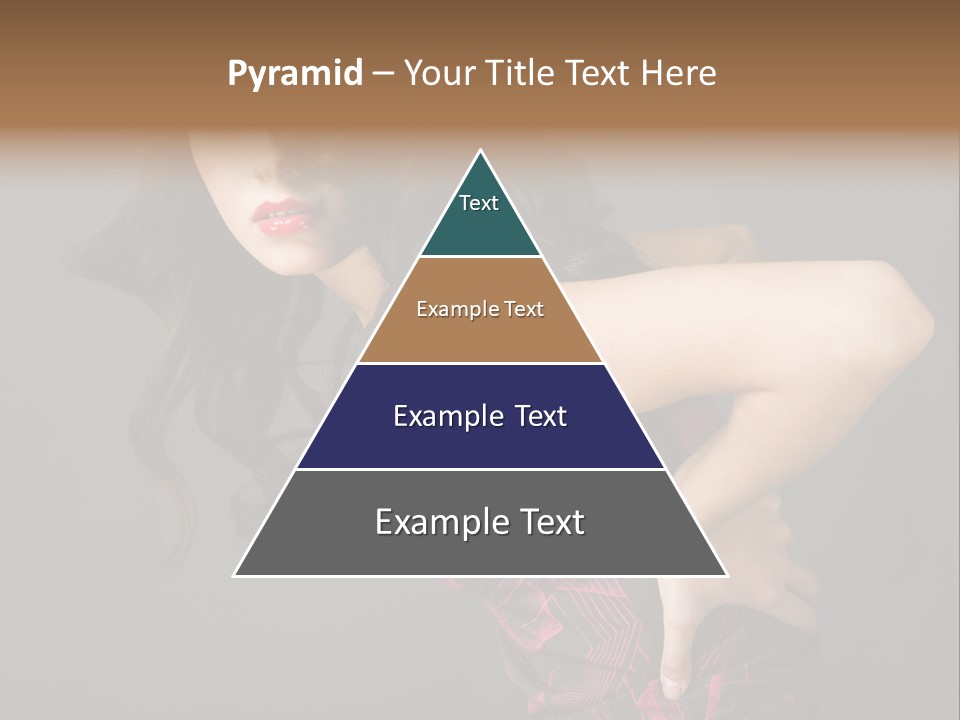 Hair Clip Extensions For Black Women PowerPoint Template