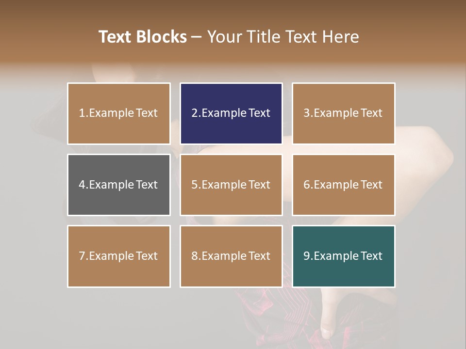 Hair Clip Extensions For Black Women PowerPoint Template