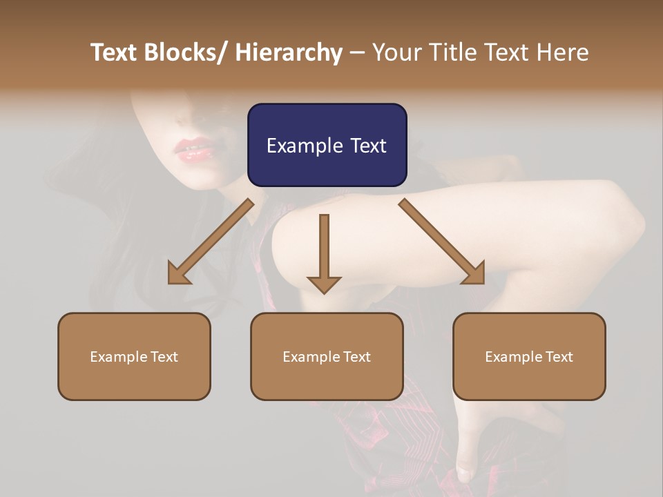 Hair Clip Extensions For Black Women PowerPoint Template