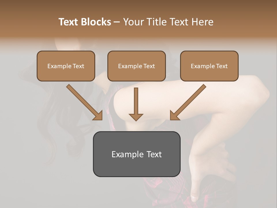 Hair Clip Extensions For Black Women PowerPoint Template