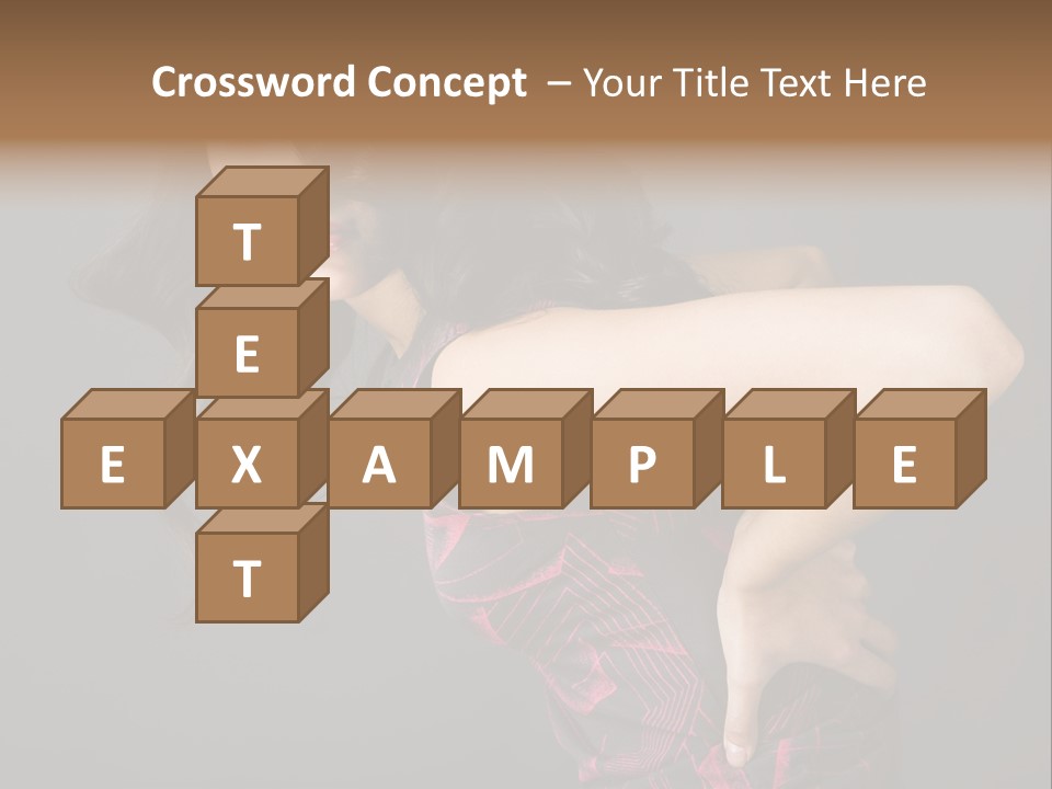 Hair Clip Extensions For Black Women PowerPoint Template