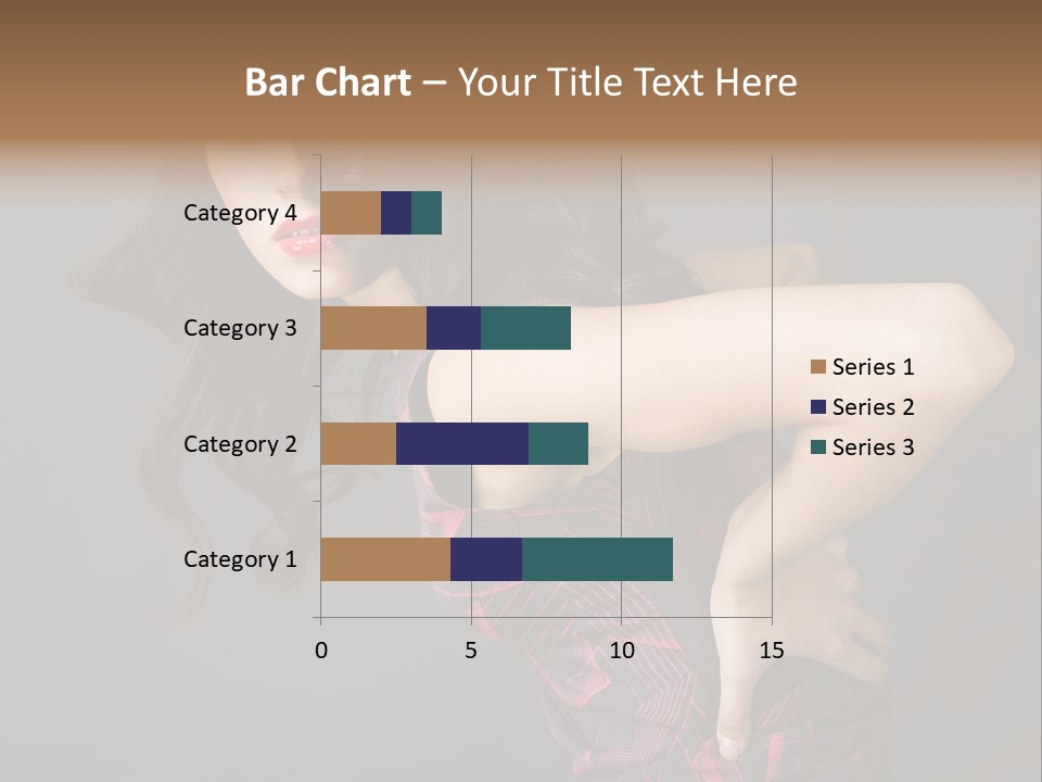 Hair Clip Extensions For Black Women PowerPoint Template