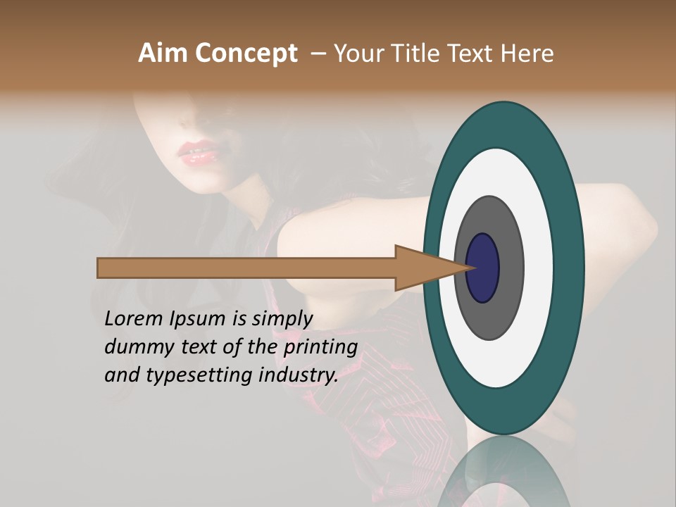 Hair Clip Extensions For Black Women PowerPoint Template