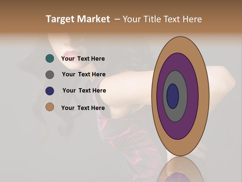 Hair Clip Extensions For Black Women PowerPoint Template