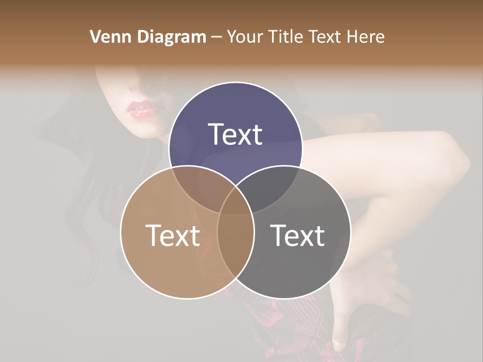 Hair Clip Extensions For Black Women PowerPoint Template