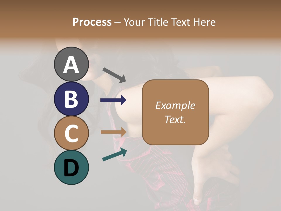 Hair Clip Extensions For Black Women PowerPoint Template