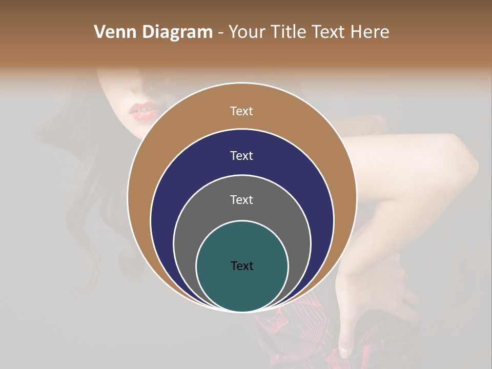 Hair Clip Extensions For Black Women PowerPoint Template