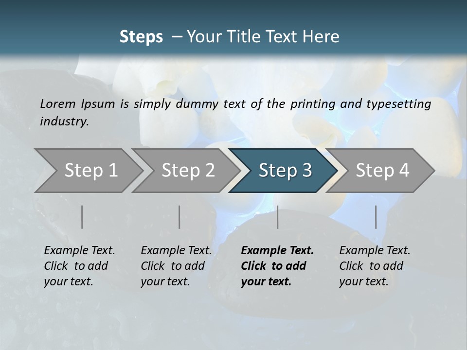 Water Spa Relax PowerPoint Template