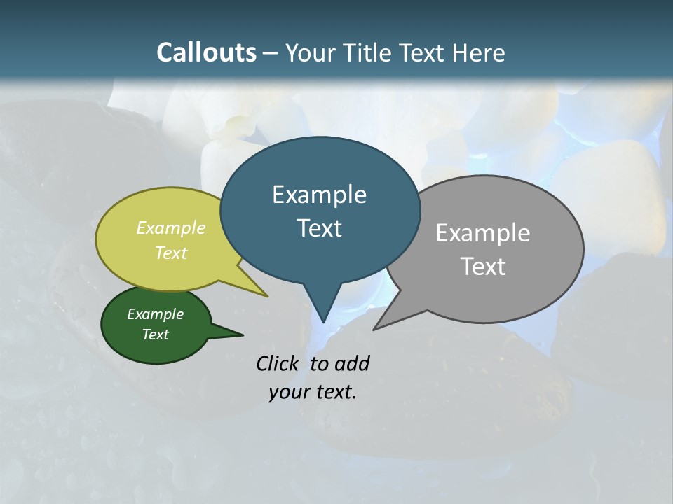 Water Spa Relax PowerPoint Template