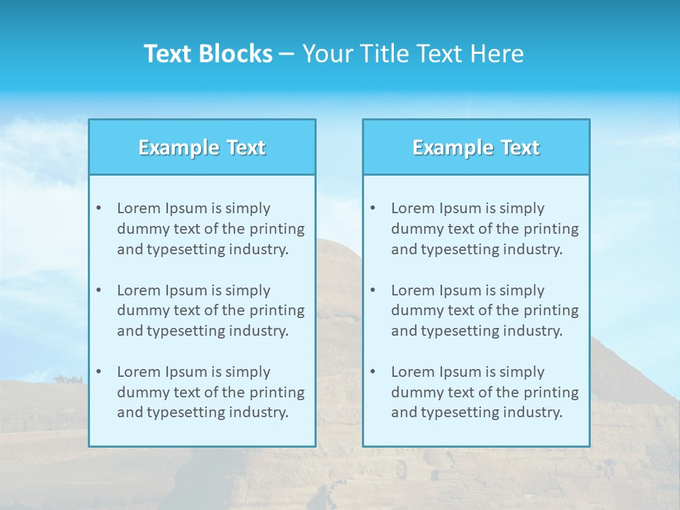 Great Sphinx Of Giza PowerPoint Template