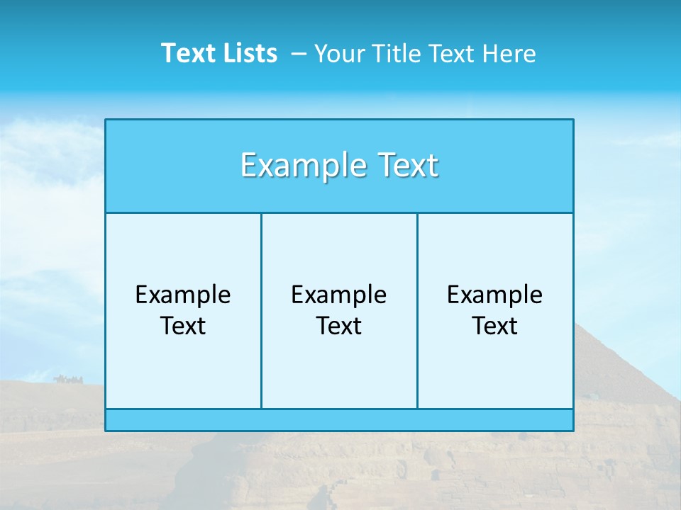 Great Sphinx Of Giza PowerPoint Template