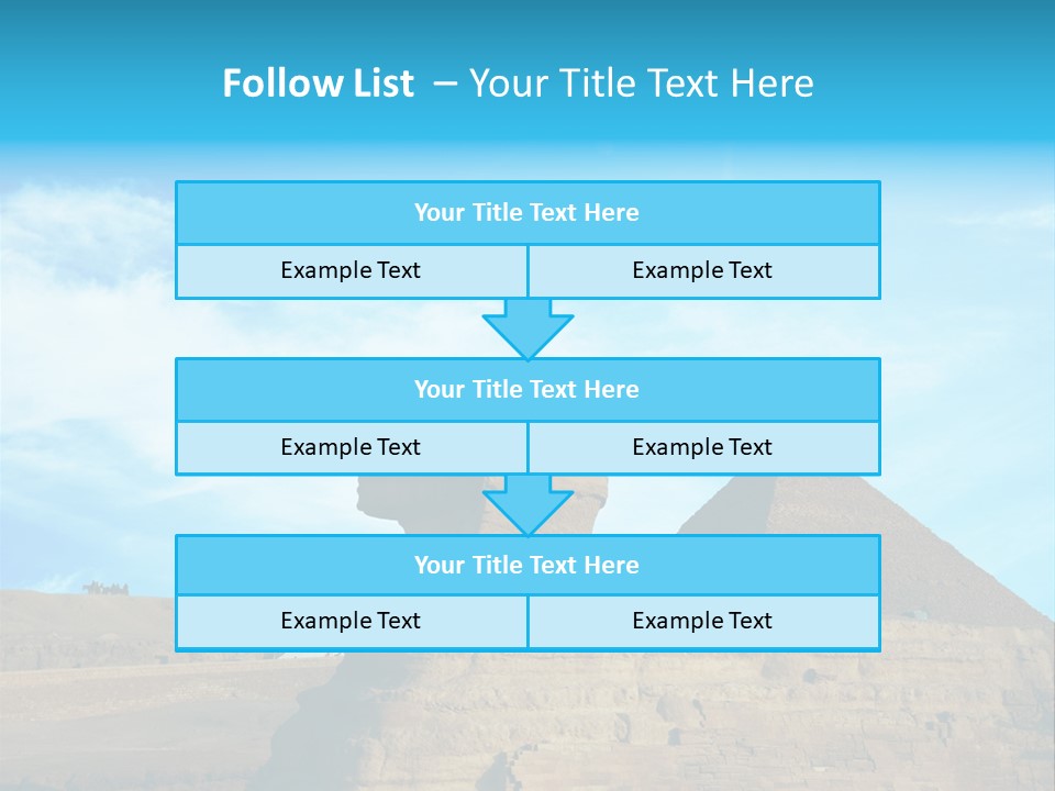 Great Sphinx Of Giza PowerPoint Template