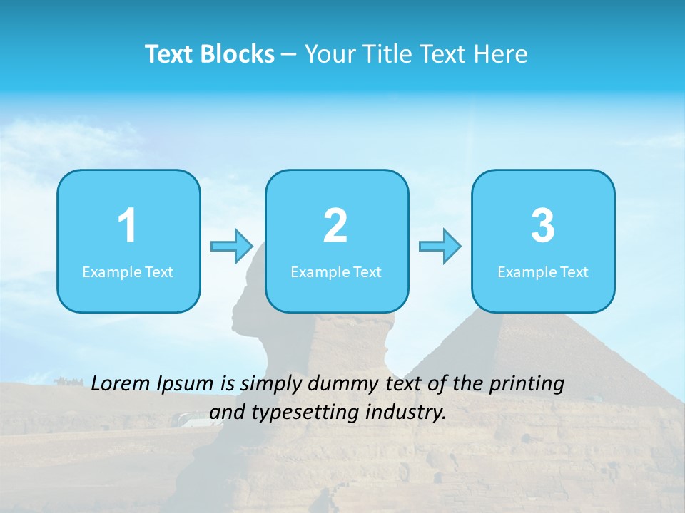 Great Sphinx Of Giza PowerPoint Template