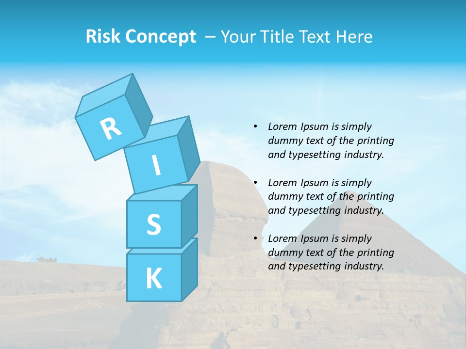 Great Sphinx Of Giza PowerPoint Template