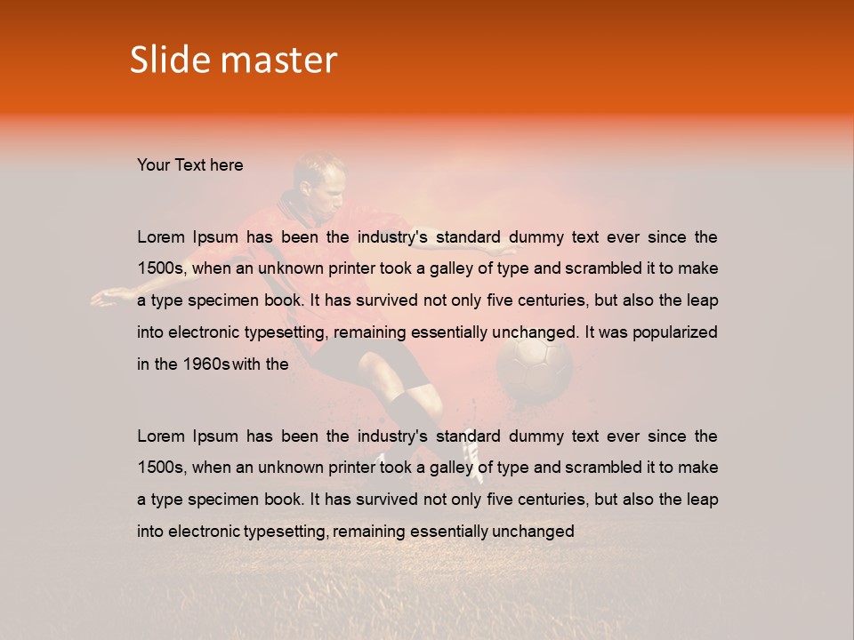 Football Hd PowerPoint Template