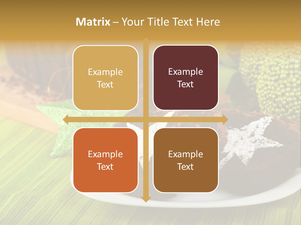 Breakfast Brown Yummy PowerPoint Template