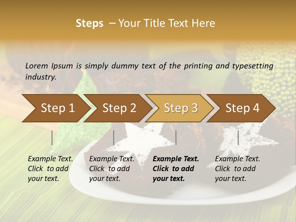 Breakfast Brown Yummy PowerPoint Template