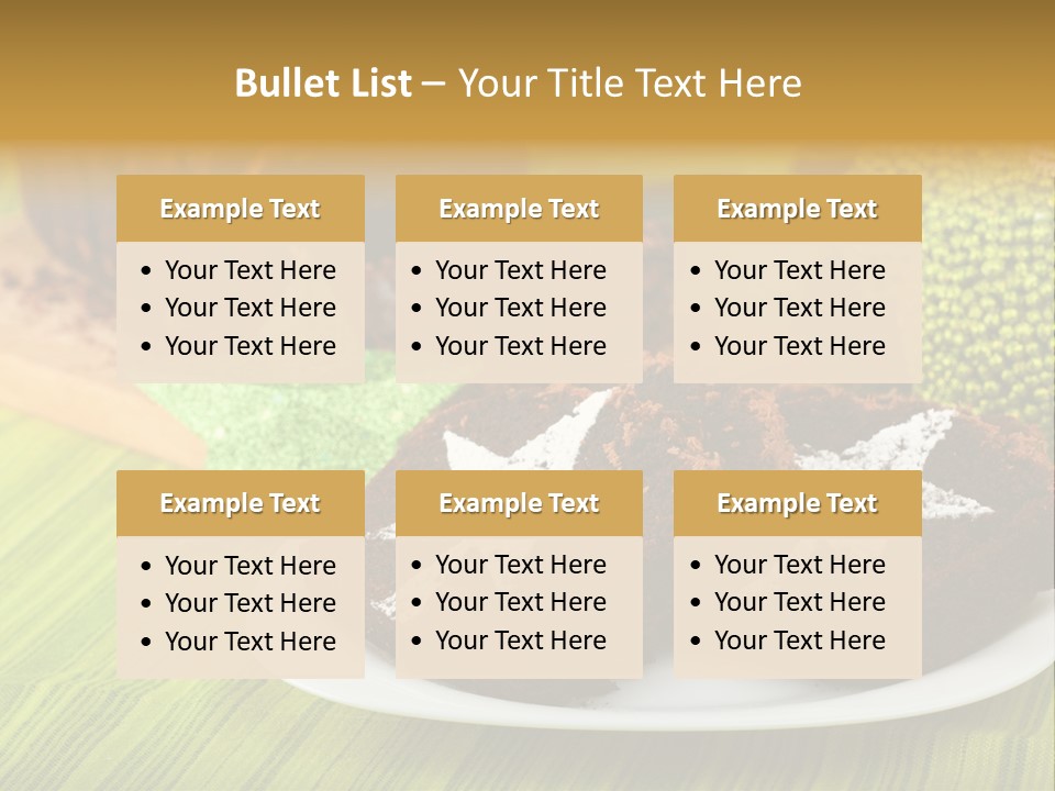 Breakfast Brown Yummy PowerPoint Template