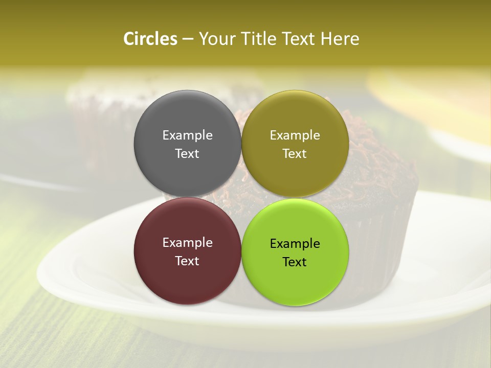Raisins Homemade Cream PowerPoint Template