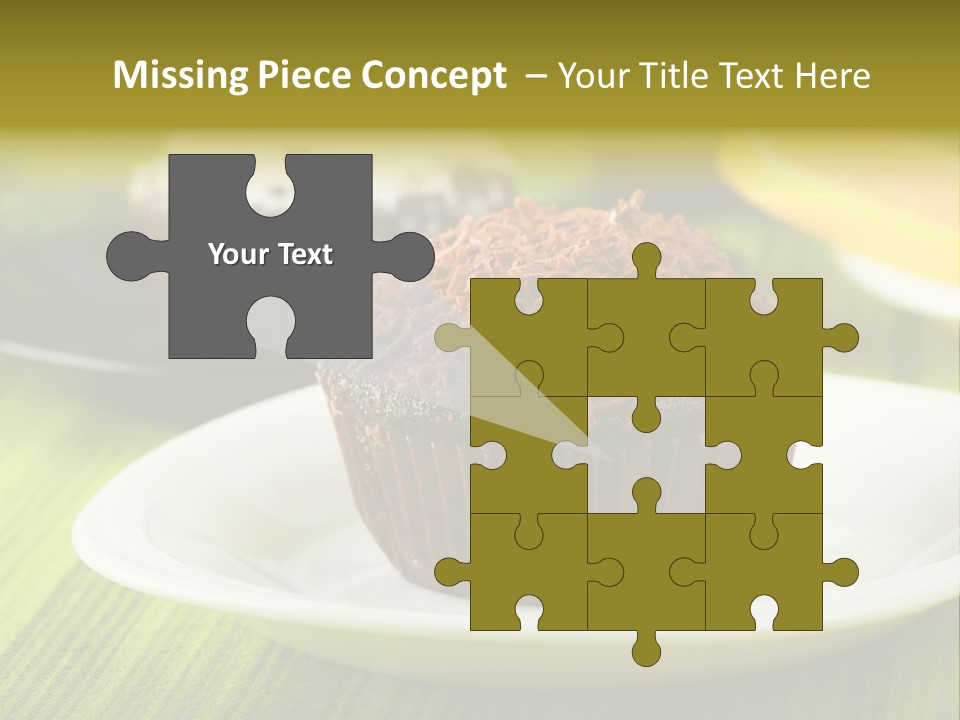 Raisins Homemade Cream PowerPoint Template