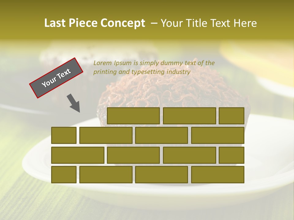 Raisins Homemade Cream PowerPoint Template