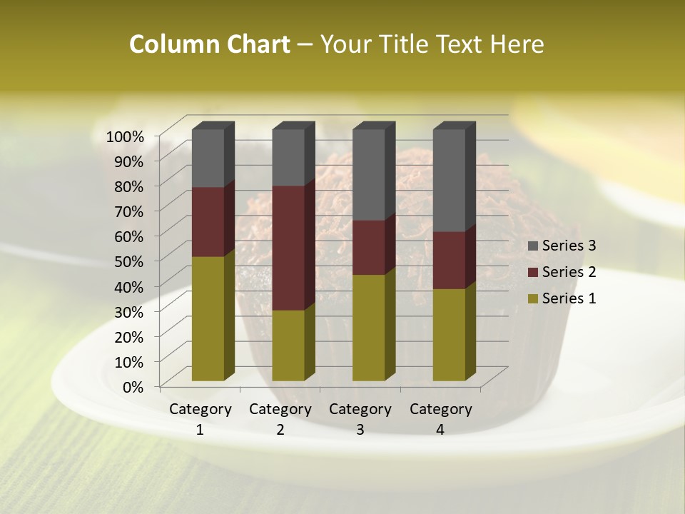 Raisins Homemade Cream PowerPoint Template