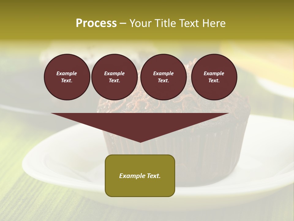 Raisins Homemade Cream PowerPoint Template