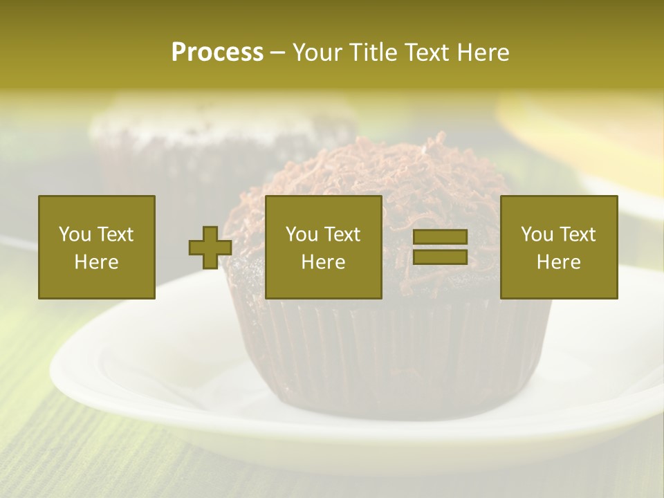 Raisins Homemade Cream PowerPoint Template