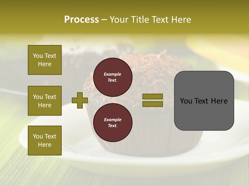 Raisins Homemade Cream PowerPoint Template