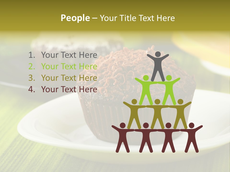 Raisins Homemade Cream PowerPoint Template