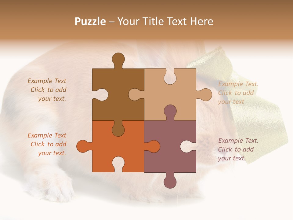 Hear Stylish Pet PowerPoint Template