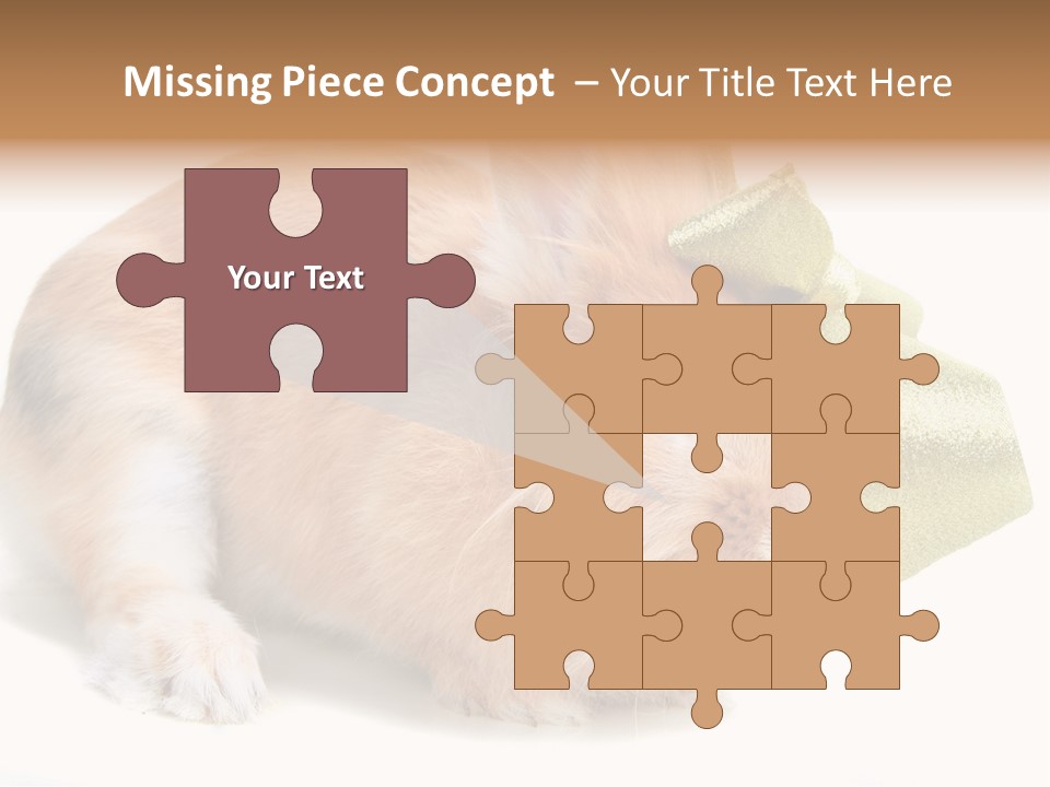 Hear Stylish Pet PowerPoint Template