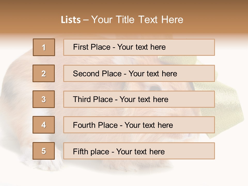Hear Stylish Pet PowerPoint Template