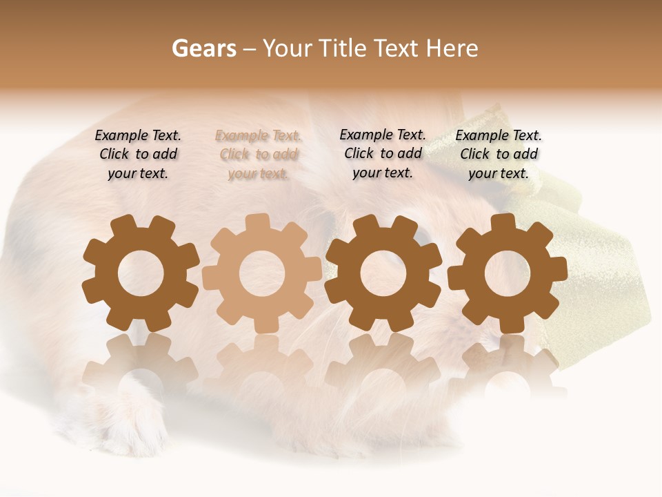 Hear Stylish Pet PowerPoint Template
