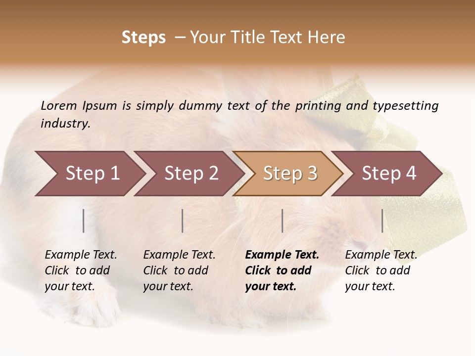 Hear Stylish Pet PowerPoint Template