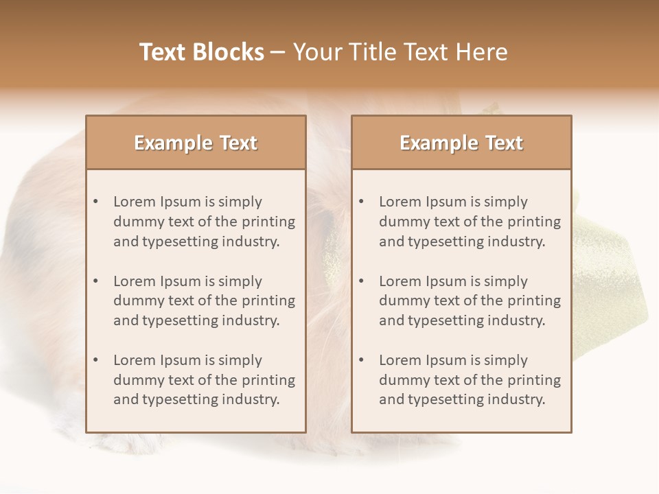 Hear Stylish Pet PowerPoint Template