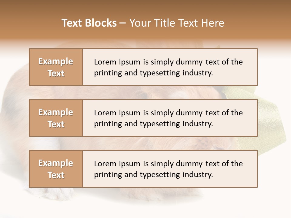 Hear Stylish Pet PowerPoint Template