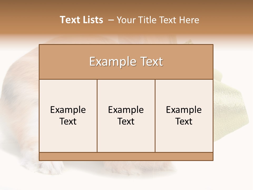 Hear Stylish Pet PowerPoint Template