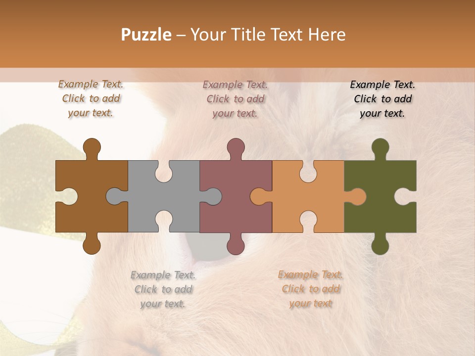 Office Li Ten People PowerPoint Template