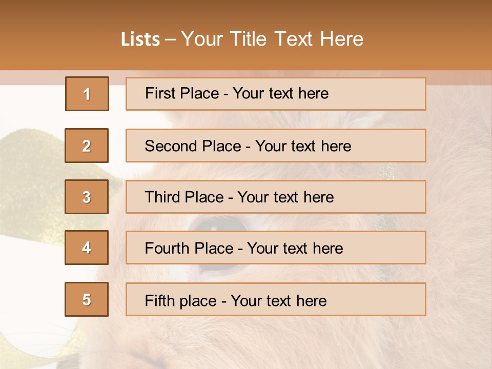 Office Li Ten People PowerPoint Template