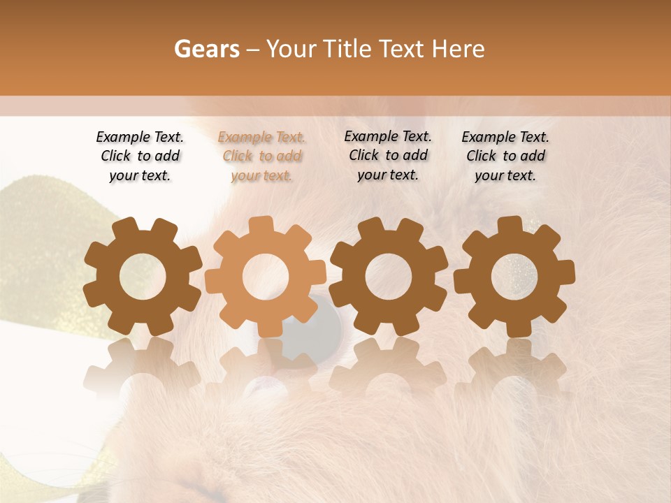 Office Li Ten People PowerPoint Template