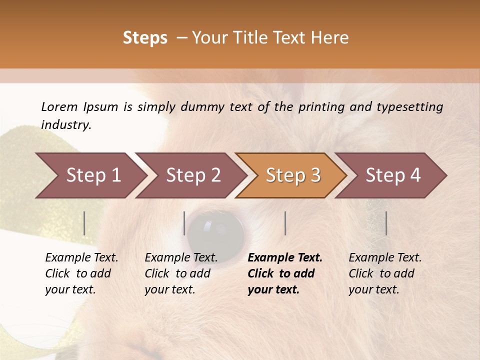 Office Li Ten People PowerPoint Template