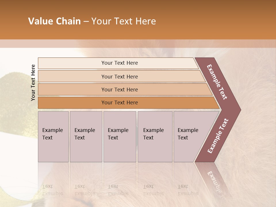 Office Li Ten People PowerPoint Template