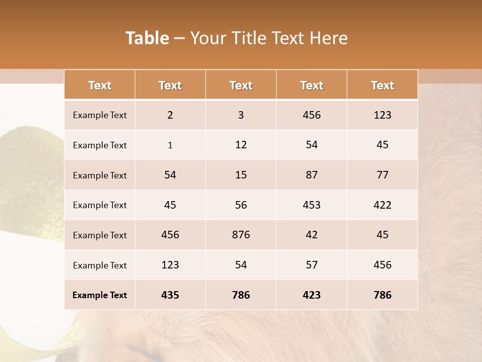 Office Li Ten People PowerPoint Template