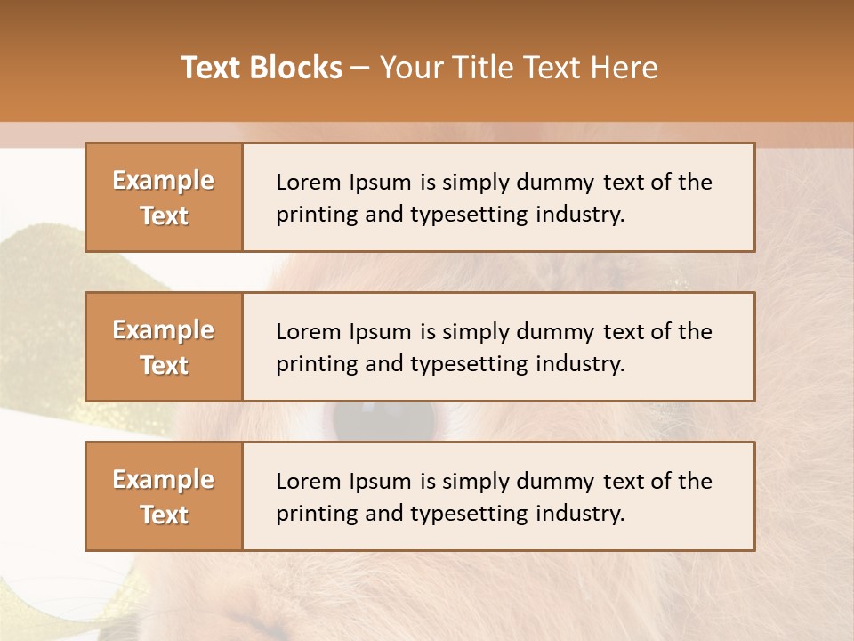 Office Li Ten People PowerPoint Template