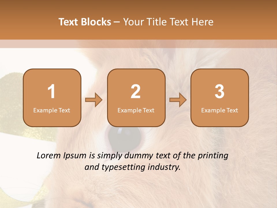 Office Li Ten People PowerPoint Template