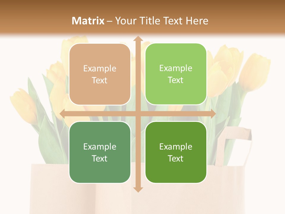 Tulips Yellow PowerPoint Template